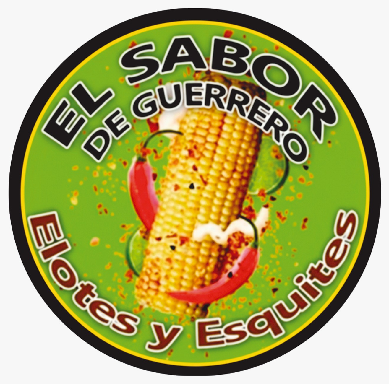 Logo El Sabor de Guerrero, Elotes y Esquites